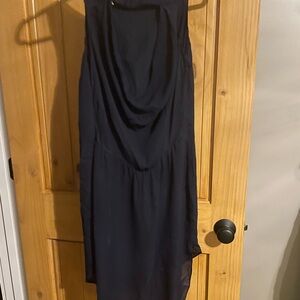 Haute Hippie Strapless Midnight Blue Dress